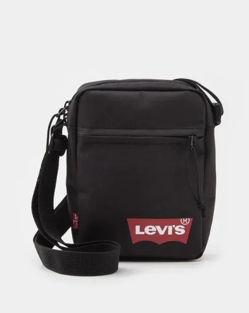 Bandolera Levi's Mini Crossbody Solid Batwing Unisex Negra