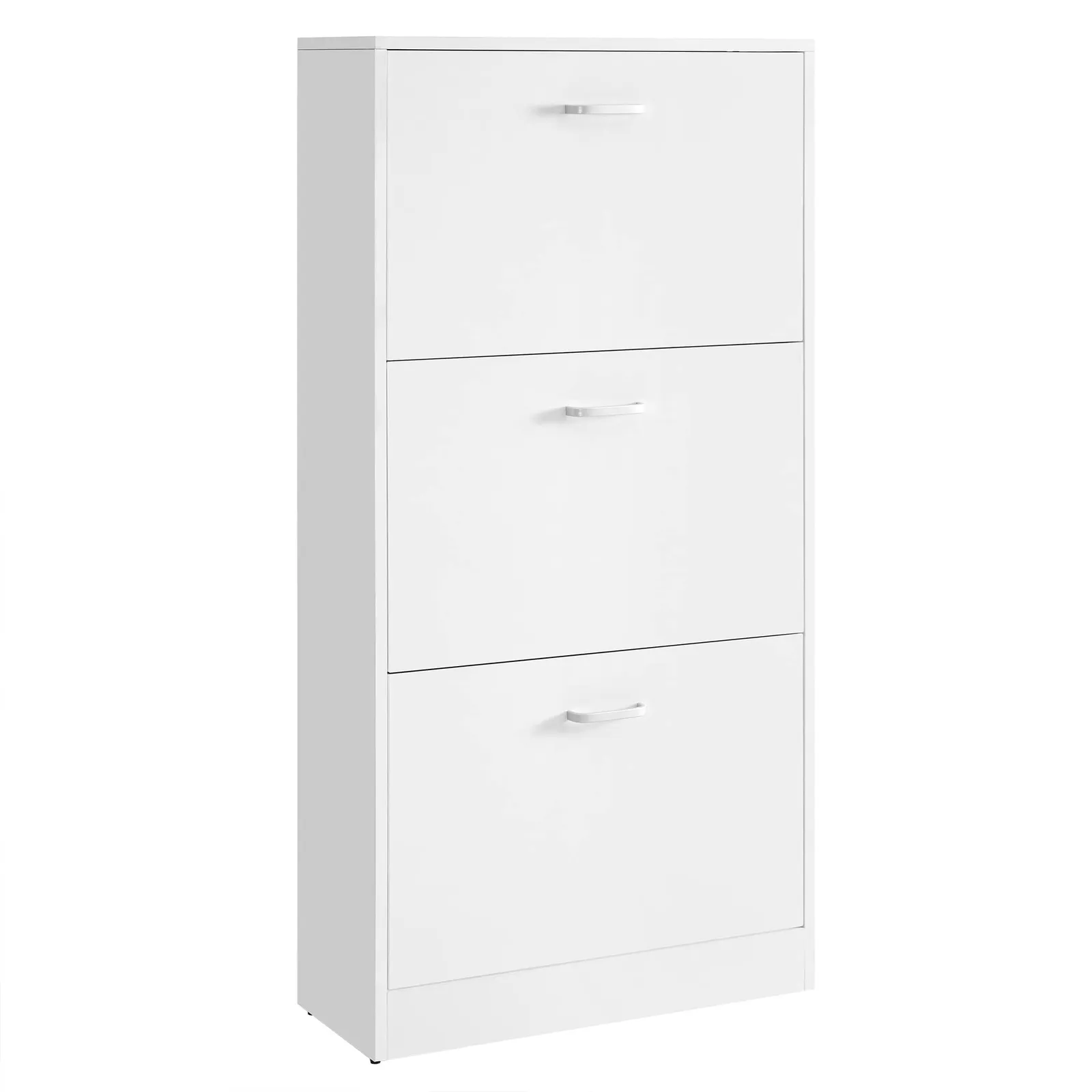 Zapatero VASAGLE LBC03WT 3 Compartimentos 60x24x120 cm Blanco