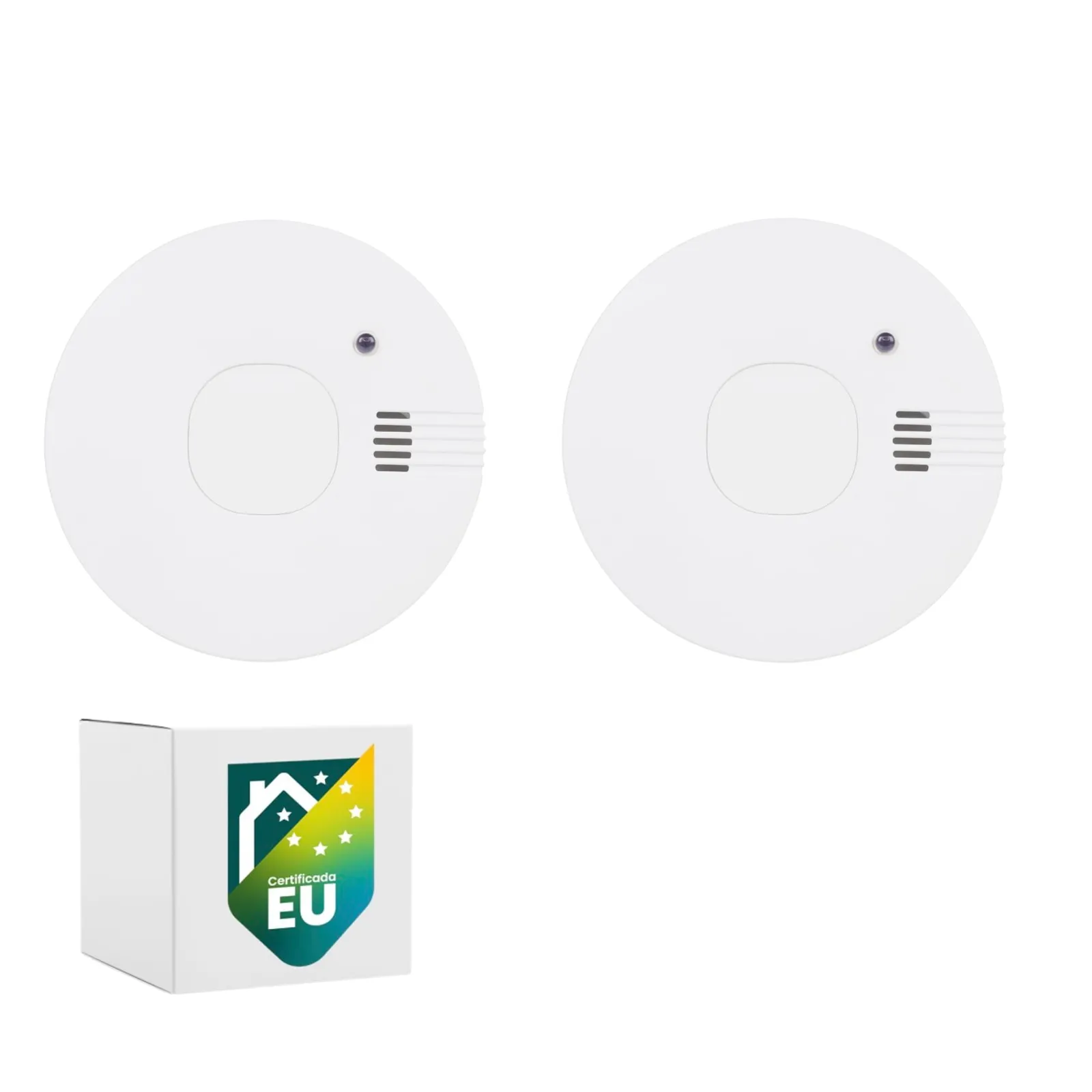 Smartwares FSM-11752: Juego de 2 detectores de humo con pilas de 5 años