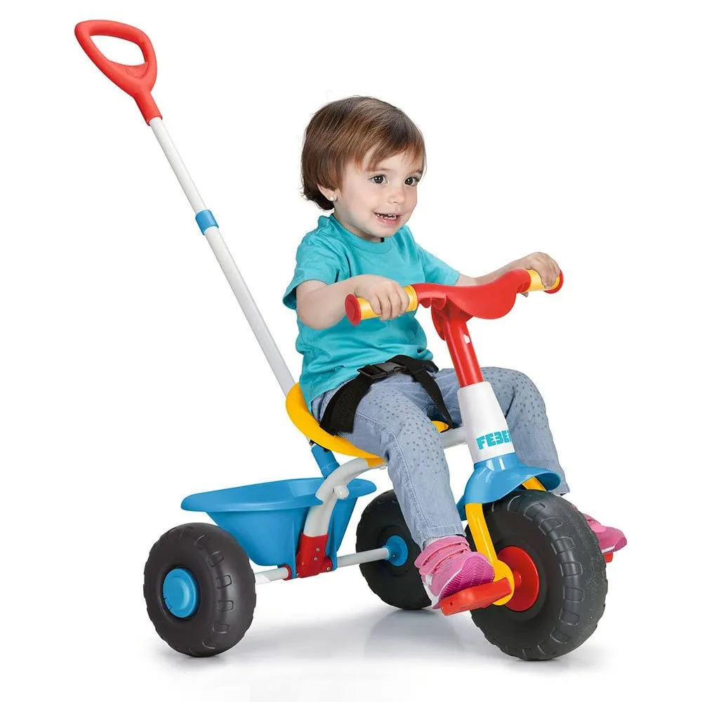 Triciclo FEBER Baby Trike Azul para Niños de 1 a 3 Años (800012810)
