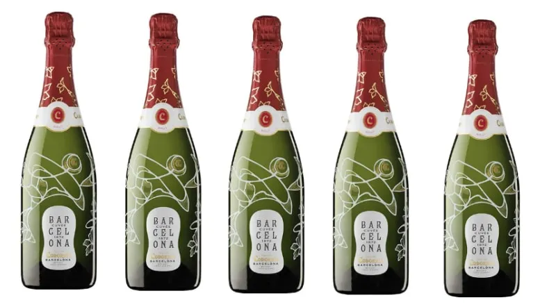 Oferta: 5 botellas de Codorníu Cuvée Barcelona 1872 Cava Brut 75 cl
