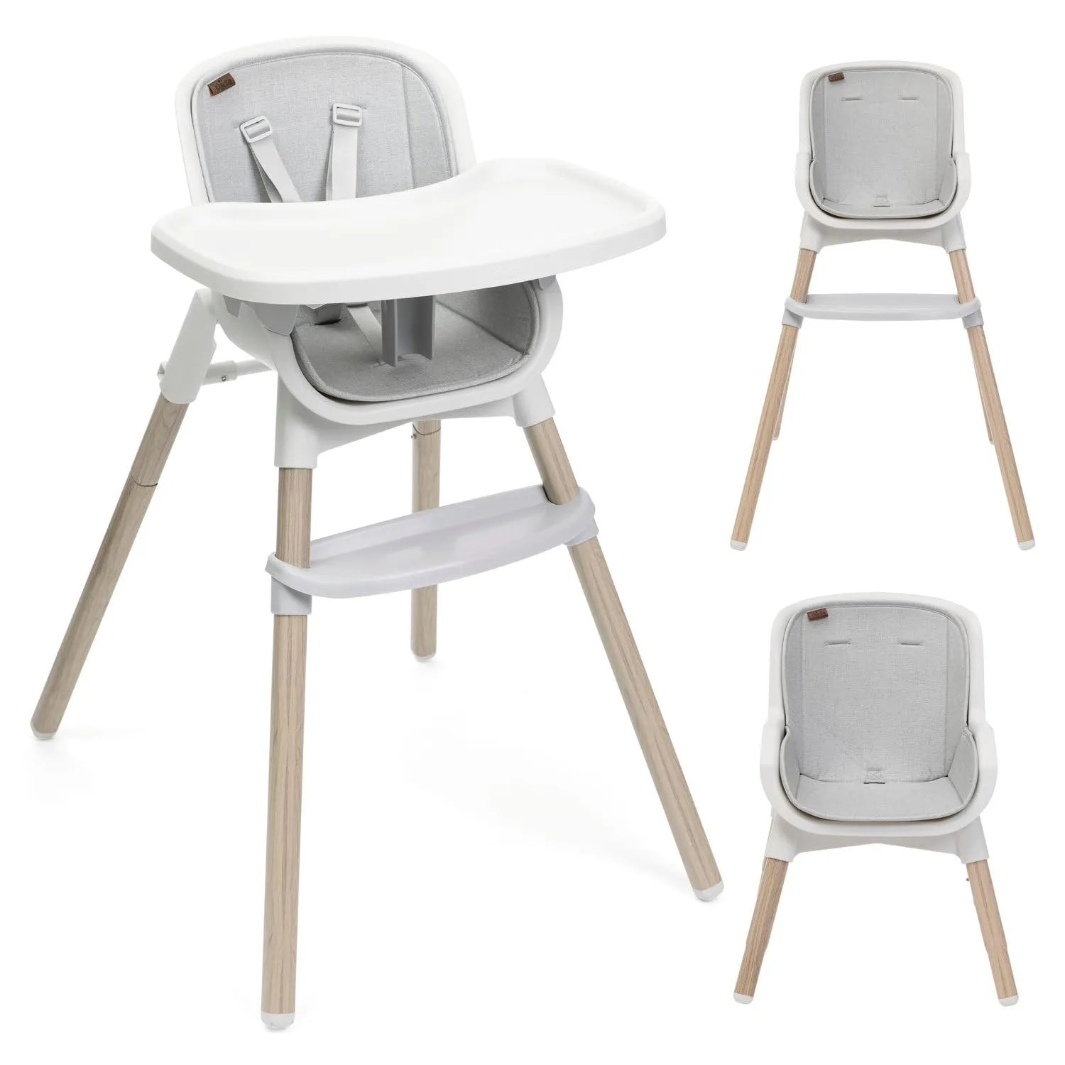 Trona Chicco Zest Plus: Plegable, Ligera y Evolutiva (6 meses a 40 kg)