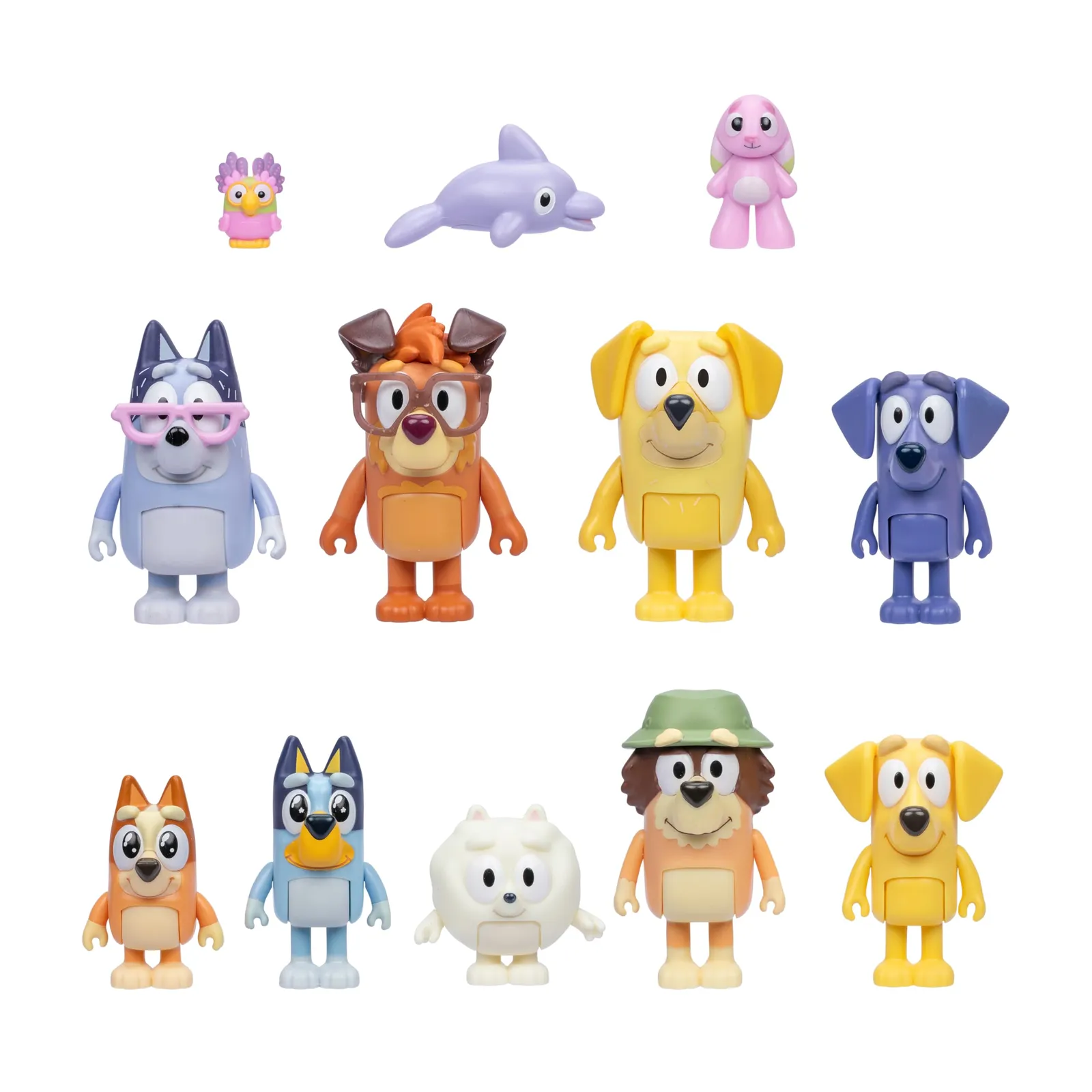 BLUEY Pack 12 Figuras Coleccionables Serie TV