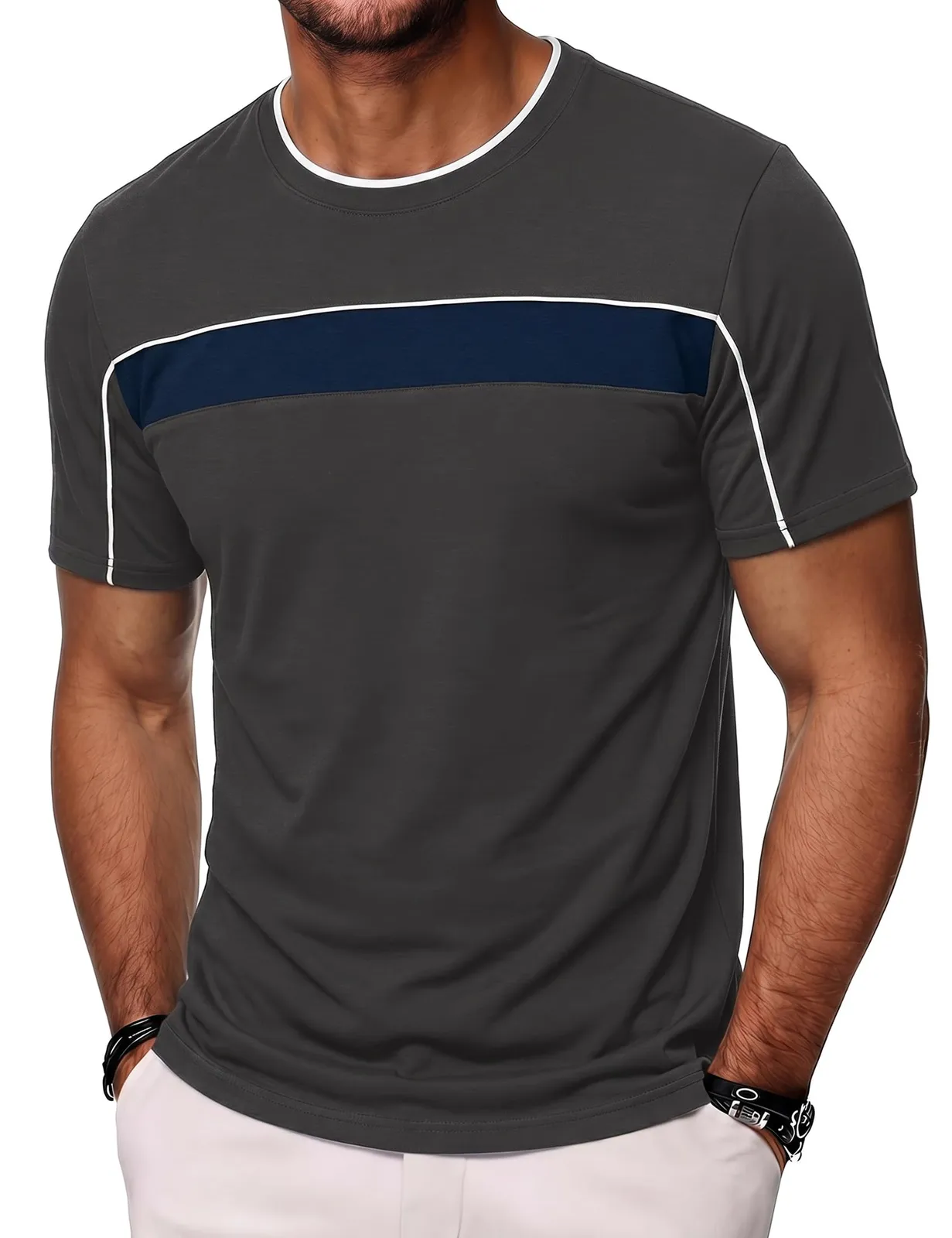 Camiseta de Manga Corta para Hombre