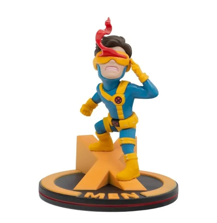 Figura Qfig Cíclope X-Men Marvel de Quantum Mechanix