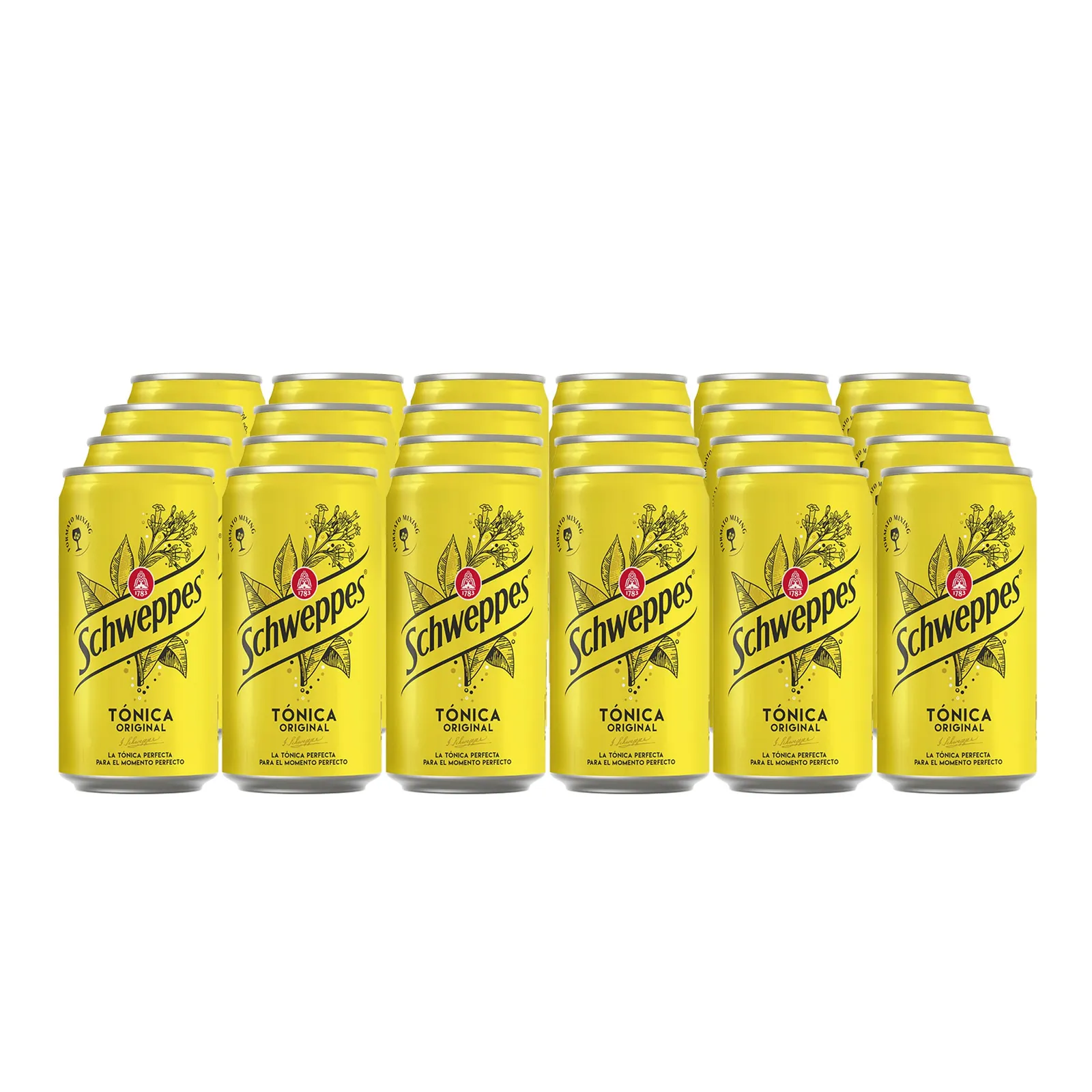 Pack 48 Latas Schweppes Tónica Original 25cl
