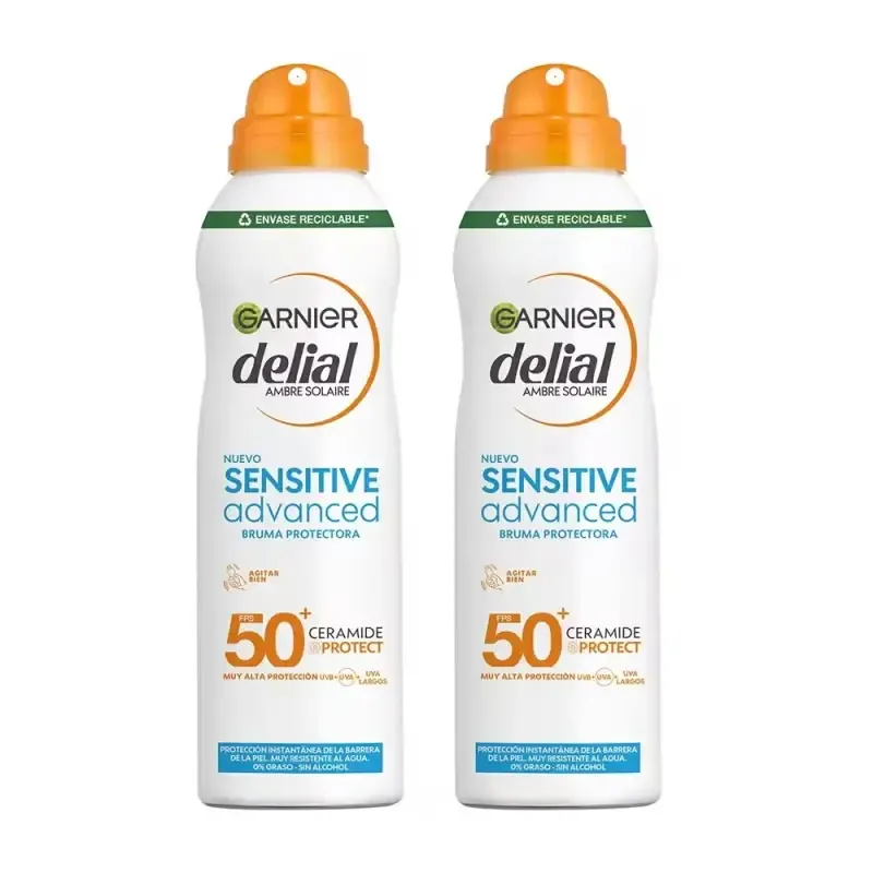 Garnier Delial Sensitive Advanced Protector Solar 2x150 ml