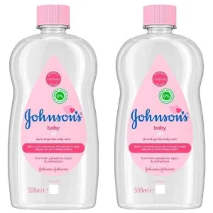 Pack 2x Johnson's Baby Aceite Corporal 500ml