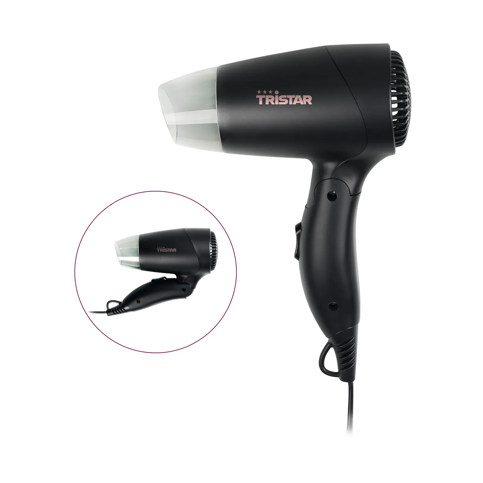 Secador de Viaje Tristar HD-2460 1200W