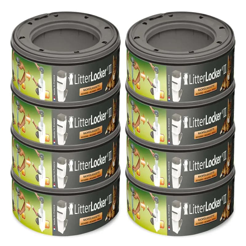 Angelcare Litter Locker II: Pack 8 cartuchos de recambio