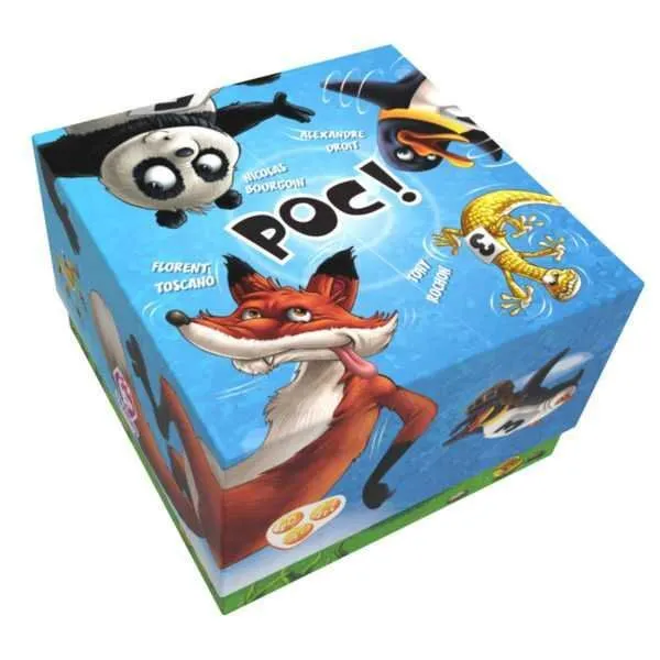 Juego de Mesa Poc! - Competición de Salto de Animales