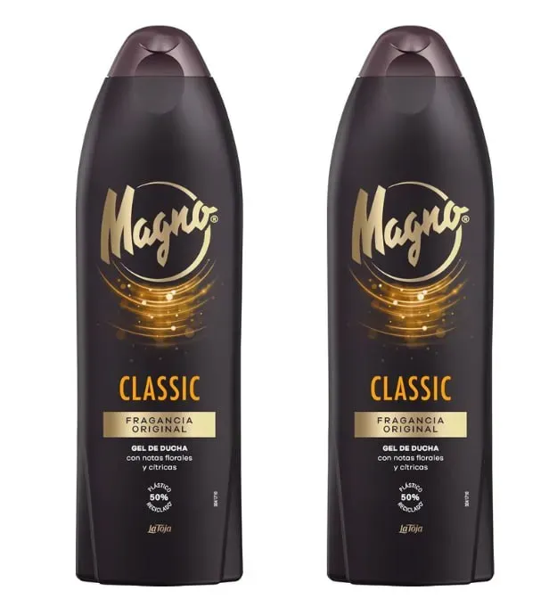 Pack 2x Gel de Ducha Magno Classic 600ml