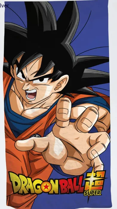 Toalla Playa Dragon Ball Z Azul 70x140 cm