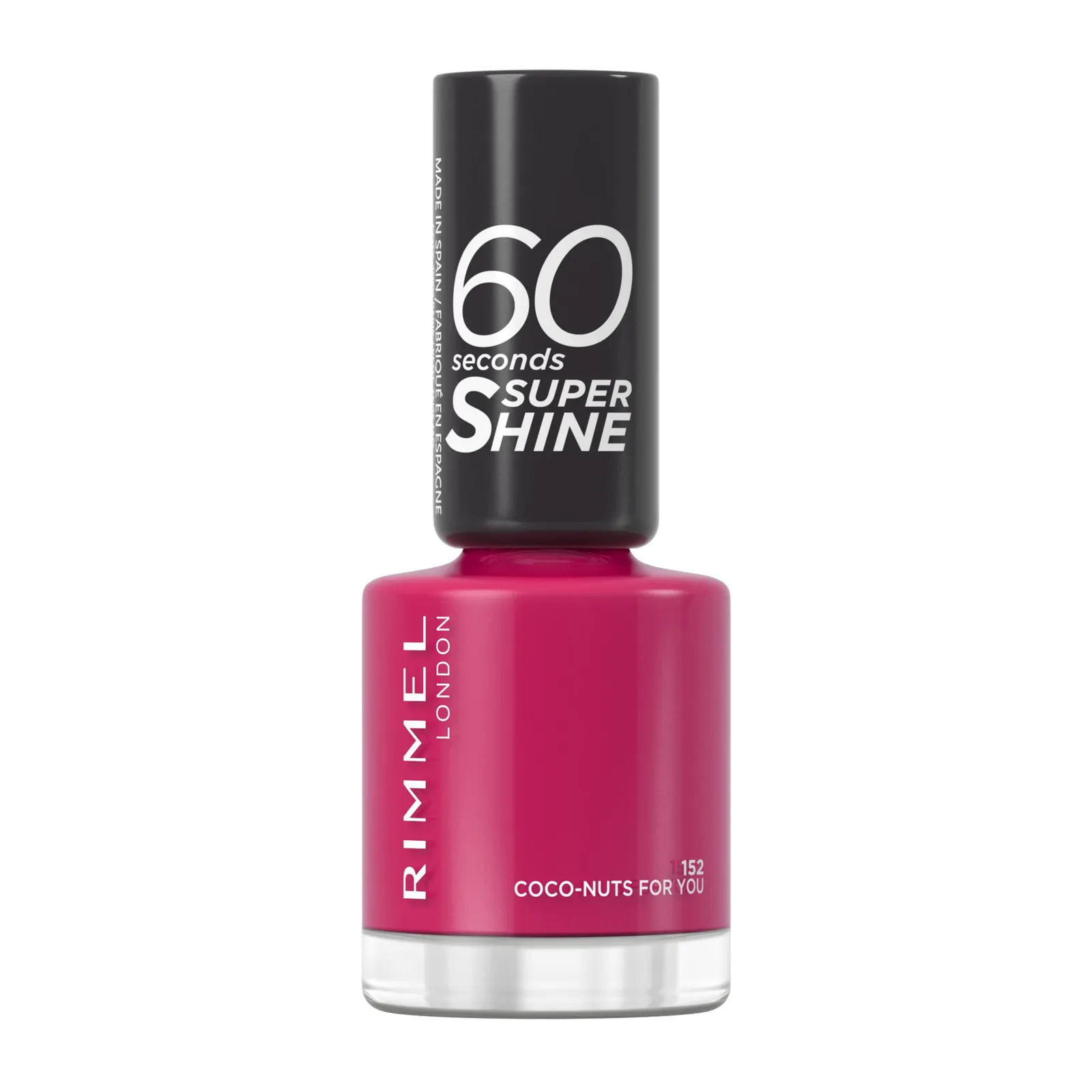 Esmalte de uñas Rimmel London 60 Sec Coco-Nuts For You con secado rápido