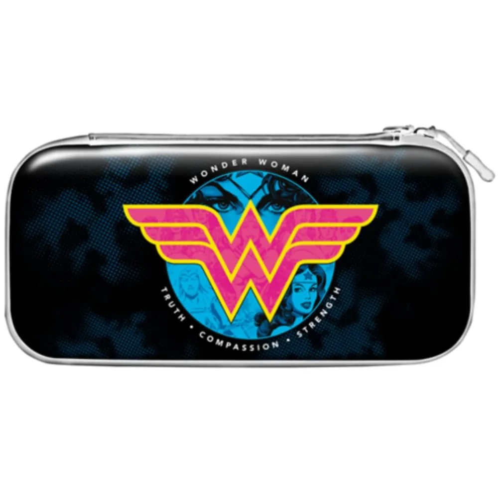 Funda rígida transporte Nintendo Switch Wonder Woman