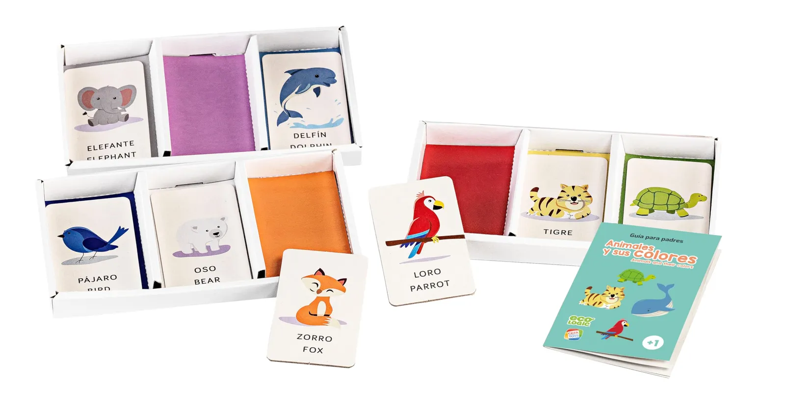 Cefa Toys Animales y Sus Colores - Juego Educativo