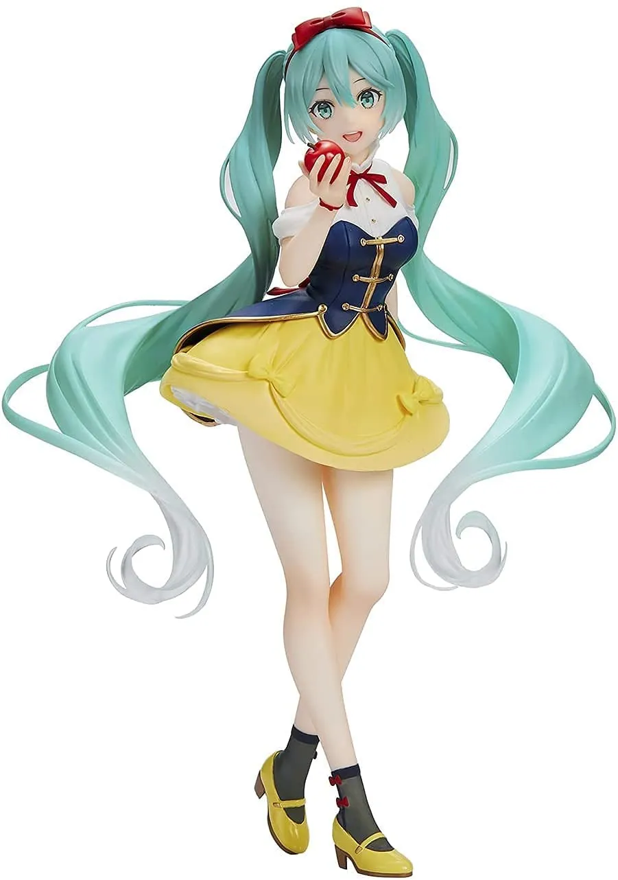 Estatua Taito Hatsune Miku Wonderland Blancanieves PVC 18cm