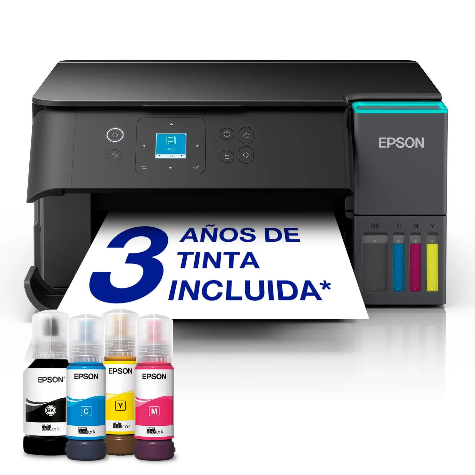Epson EcoTank ET-2950: Impresora Multifunción con Tinta Recargable