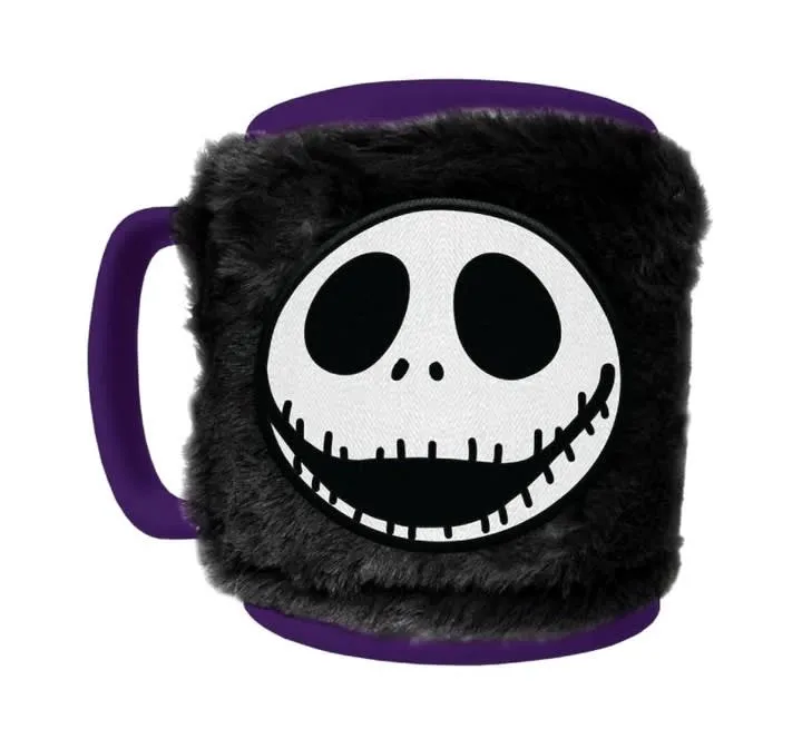 Taza Sherwood Pesadilla antes de Navidad con cubre Taza peludo