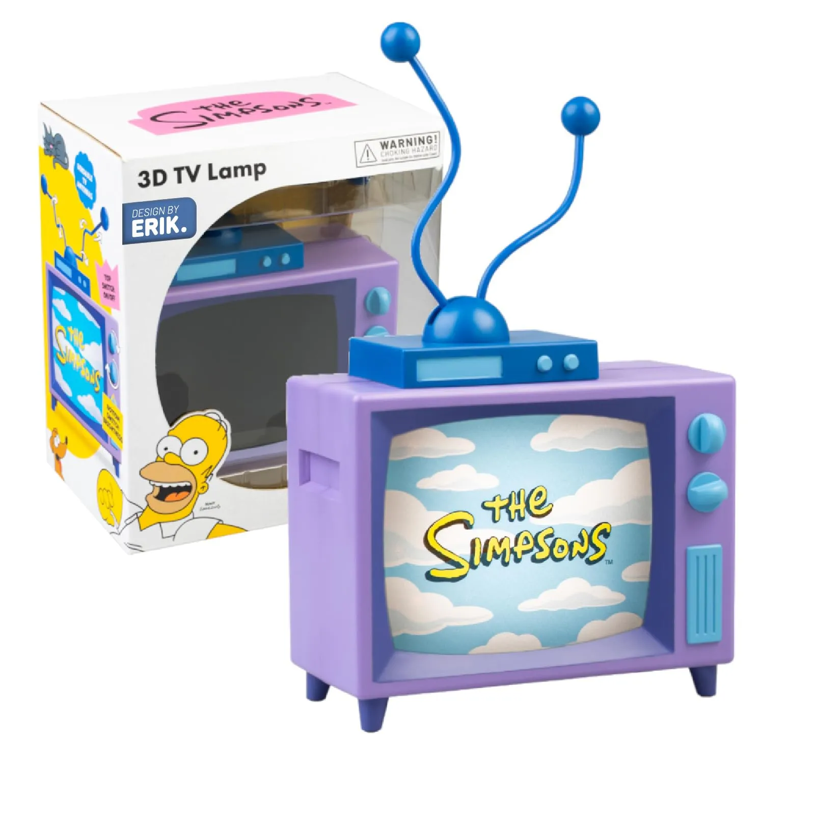 Lampara LED The Simpsons 17x25x12cm | Decoracion Habitacion Gamer
