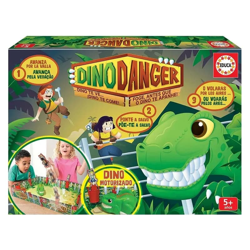Juego de mesa infantil Educa Dino Danger - 8€
