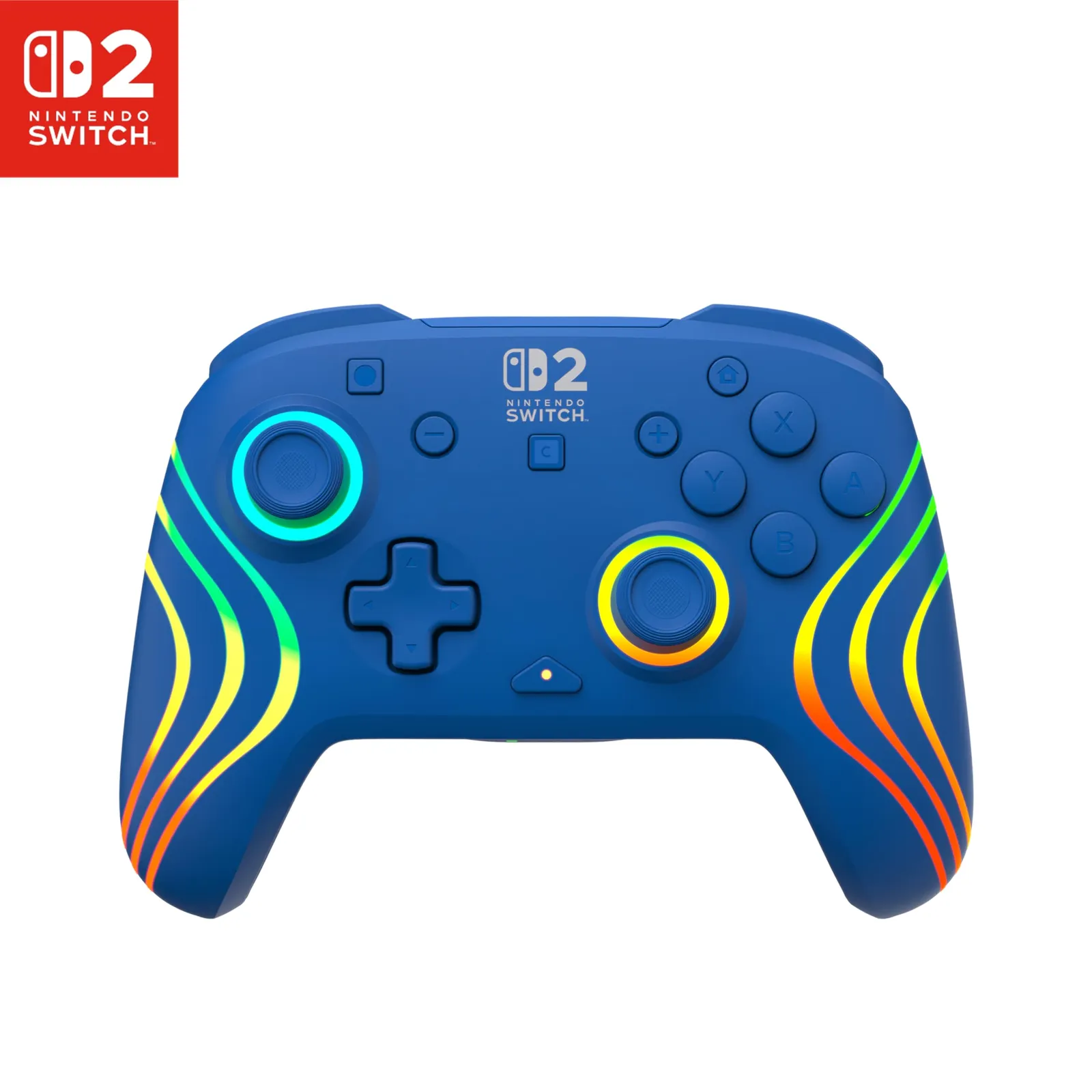 Turtle Beach Afterglow Azul Mando Inalambrico RGB para Nintendo Switch