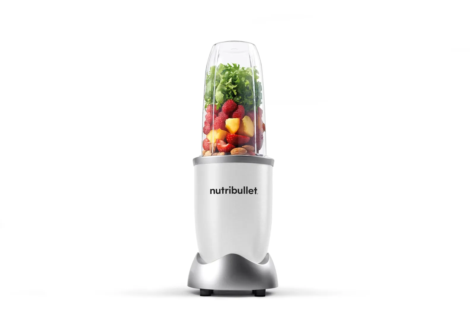 Batidora Nutribullet Pro 900W, Personal Multifuncional, Vaso 700ml, Blanca