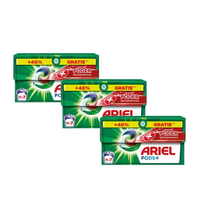 130 Cápsulas Ariel All-in-1 PODS para Lavadora