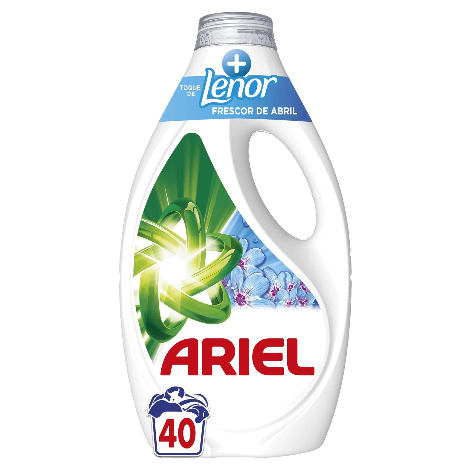 Ariel Detergente Líquido Frescor de Abril, 40 Lavados