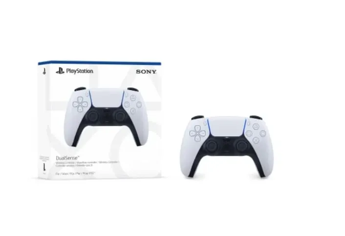 Mando inalámbrico Sony DualSense para PS5 (Blanco)