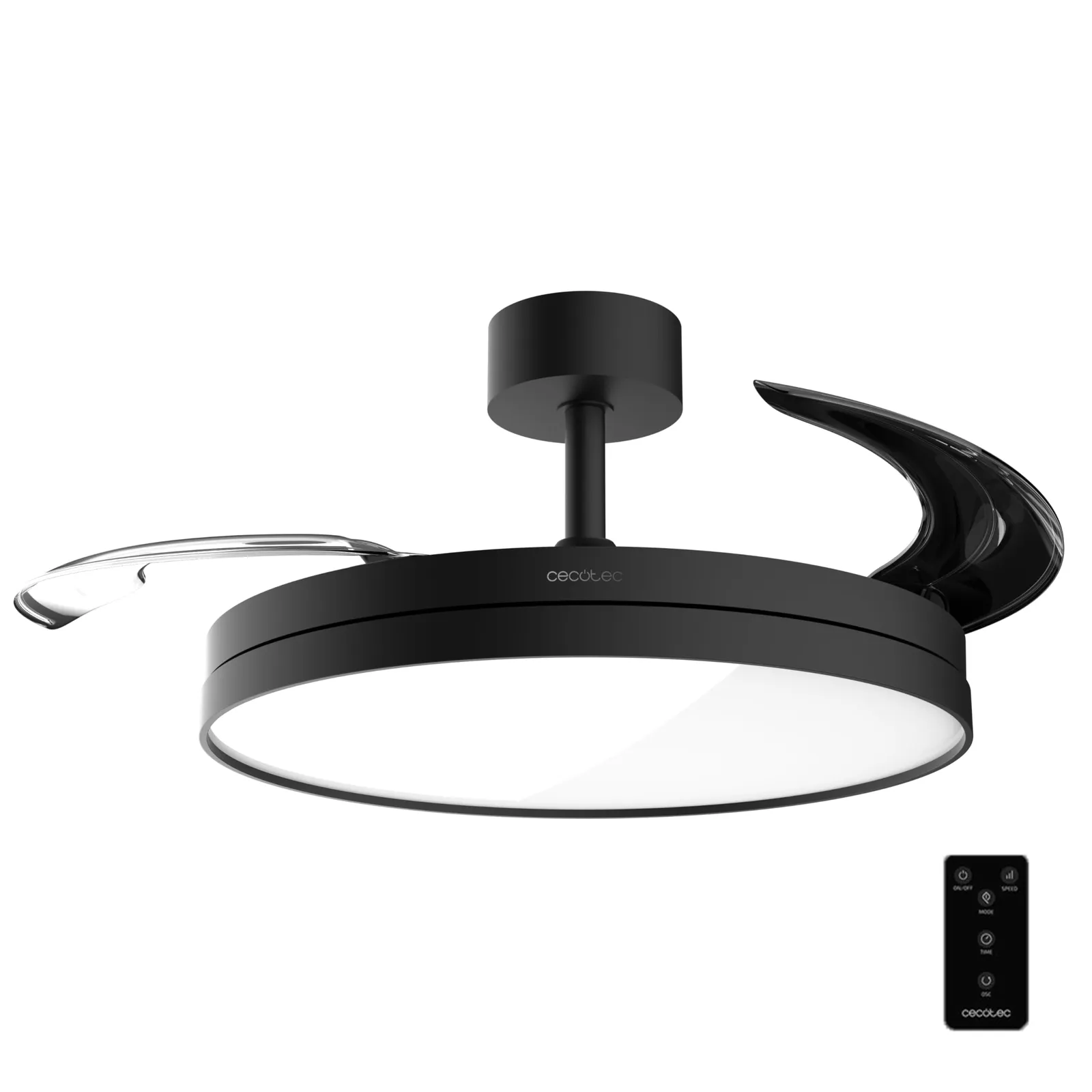 Ventilador de Techo Cecotec con Mando a Distancia y Luz LED, 6 Aspas
