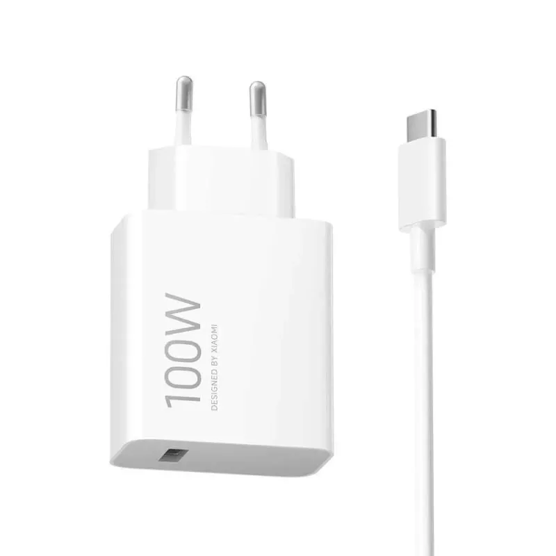 Cargador Xiaomi 100W USB-A: Carga Rápida para Múltiples Dispositivos