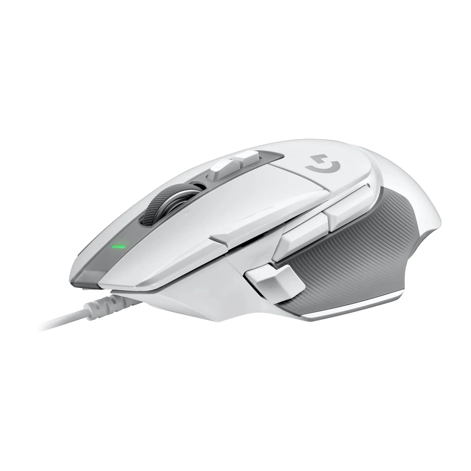 Ratón Logitech G502 X LIGHTFORCE con cable, óptico-mecánico, sensor HERO 25K, para PC