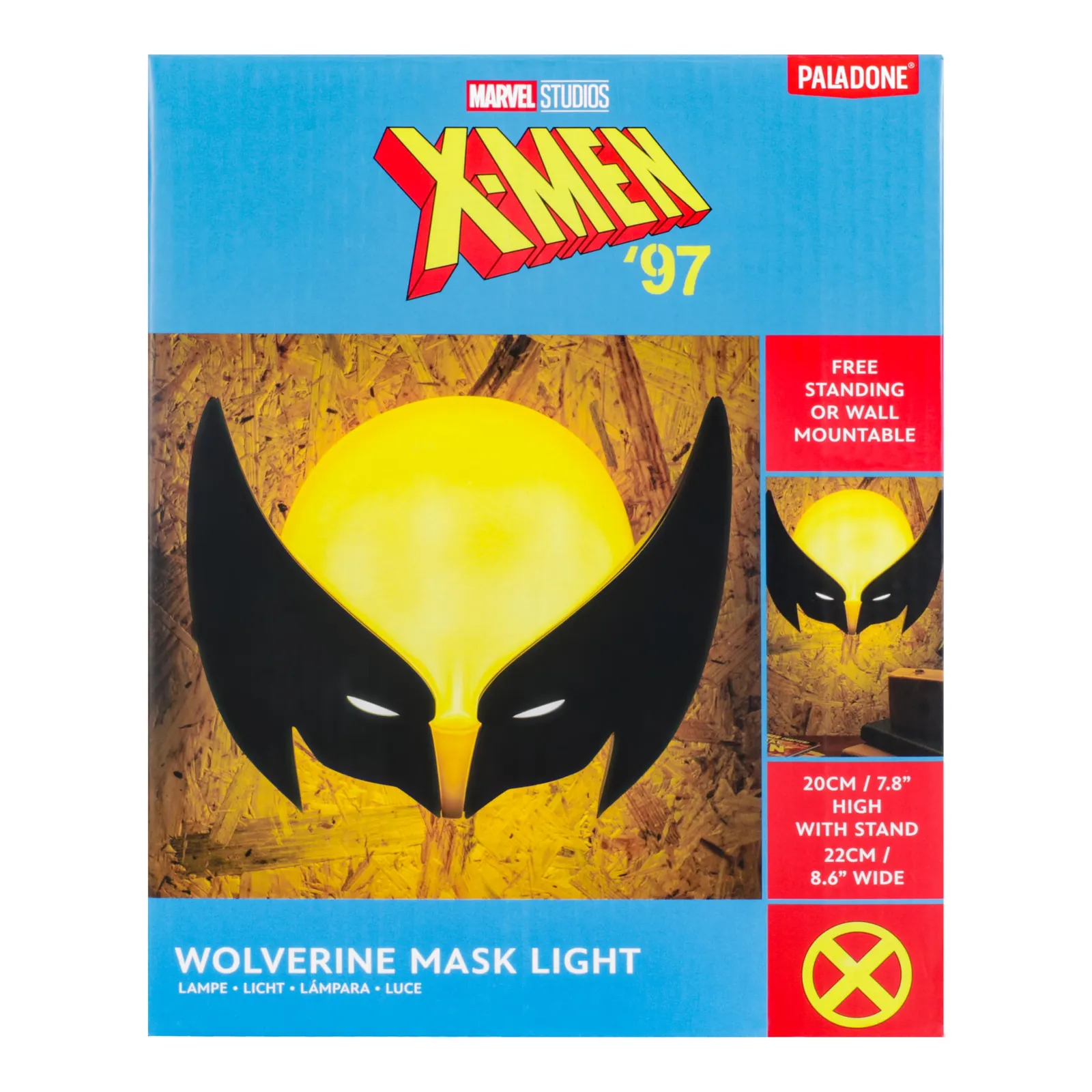 Paladone Lámpara X-Men Lobezno Oficial Marvel