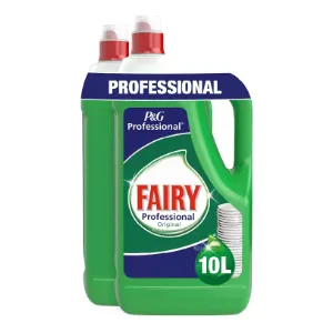 Pack 2x Fairy Profesional Lavavajillas 5 Litros