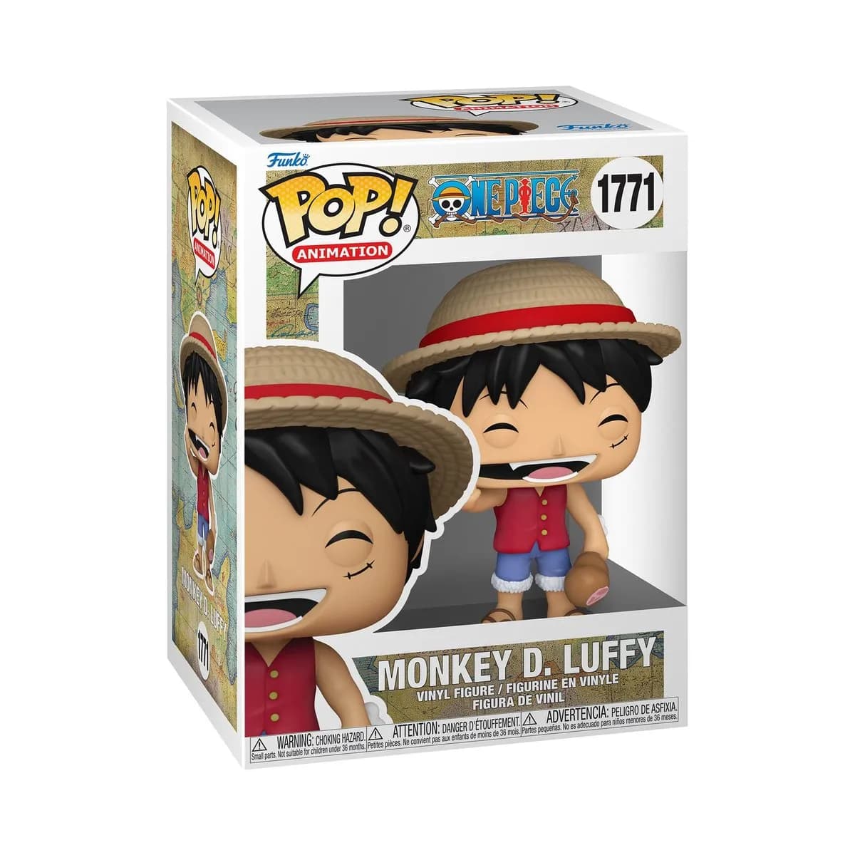 Funko Pop! Animación One Piece - Figura Monkey D. Luffy