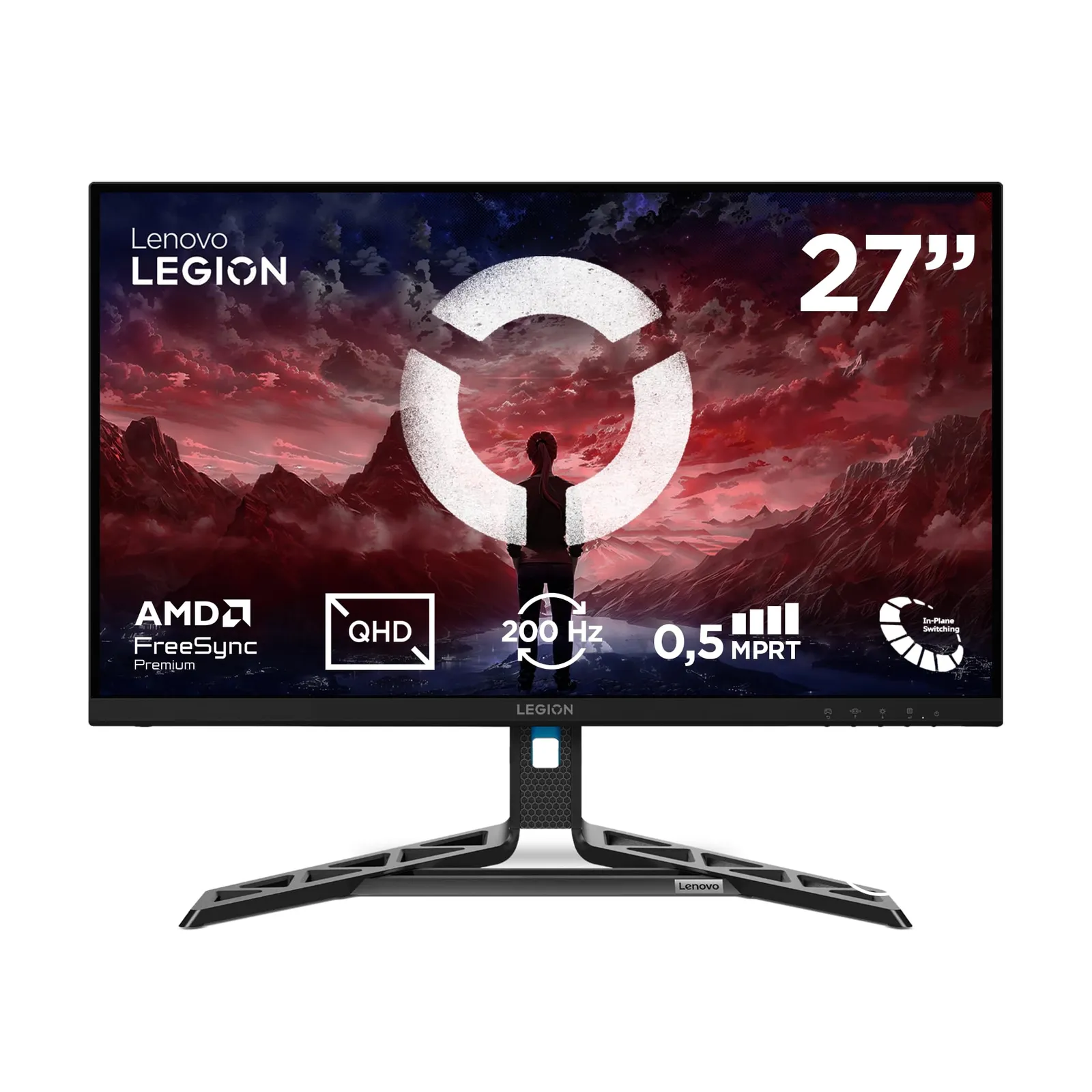 Monitor Gaming Lenovo Legion R27qe Gen 2, 27" QHD, 200 Hz, 0.5 ms