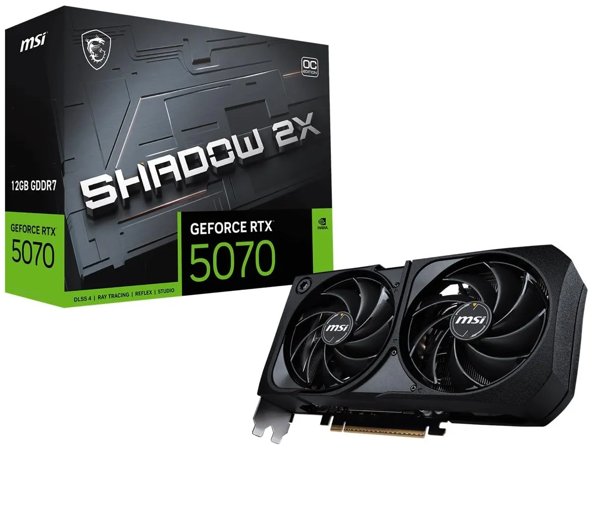 MSI GeForce RTX 4070 Shadow 2X OC 12GB GDDR6X