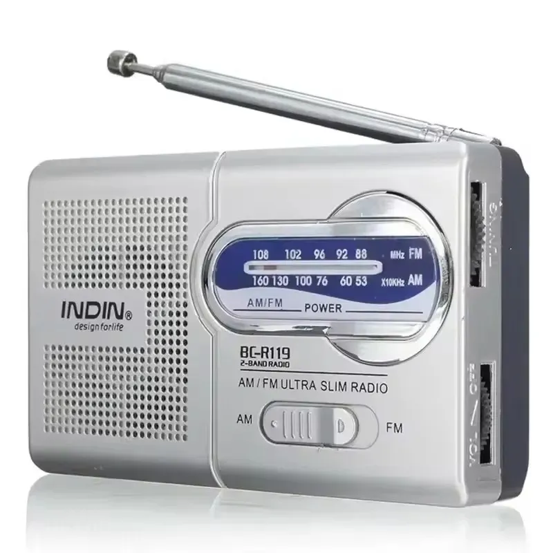 Radio Portátil AM/FM a Pilas AA