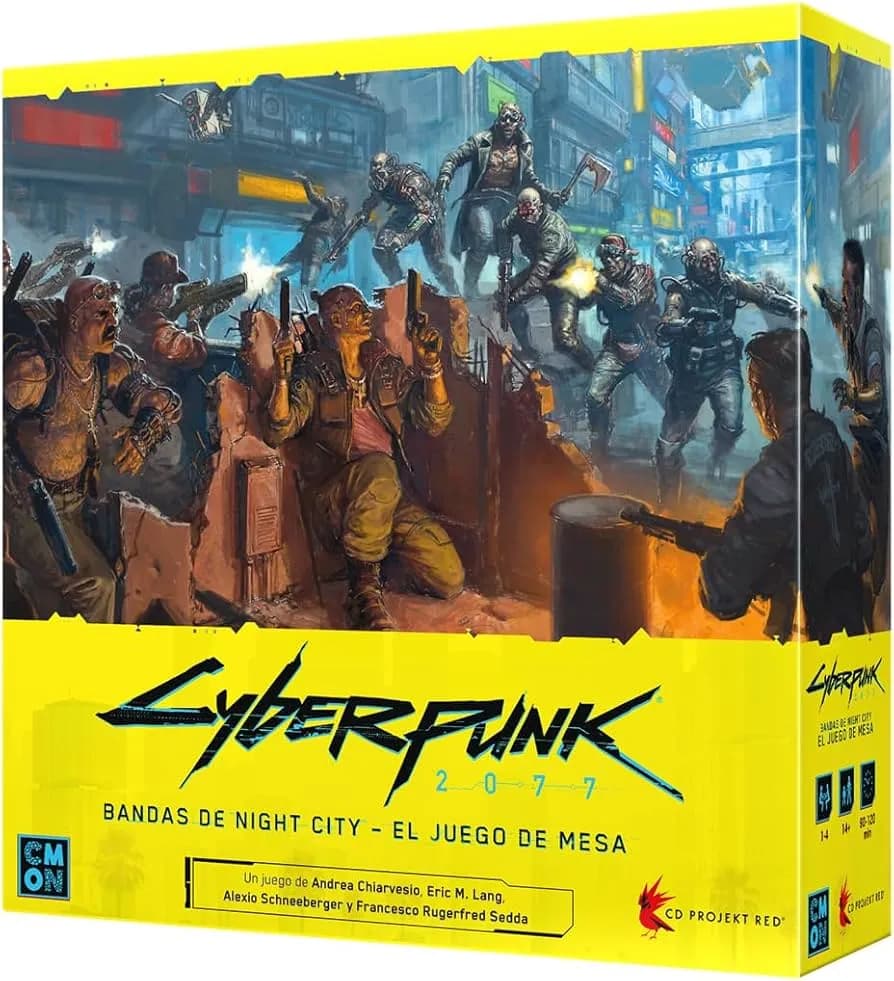 Juego de mesa Cyberpunk 2077: Bandas de Night City