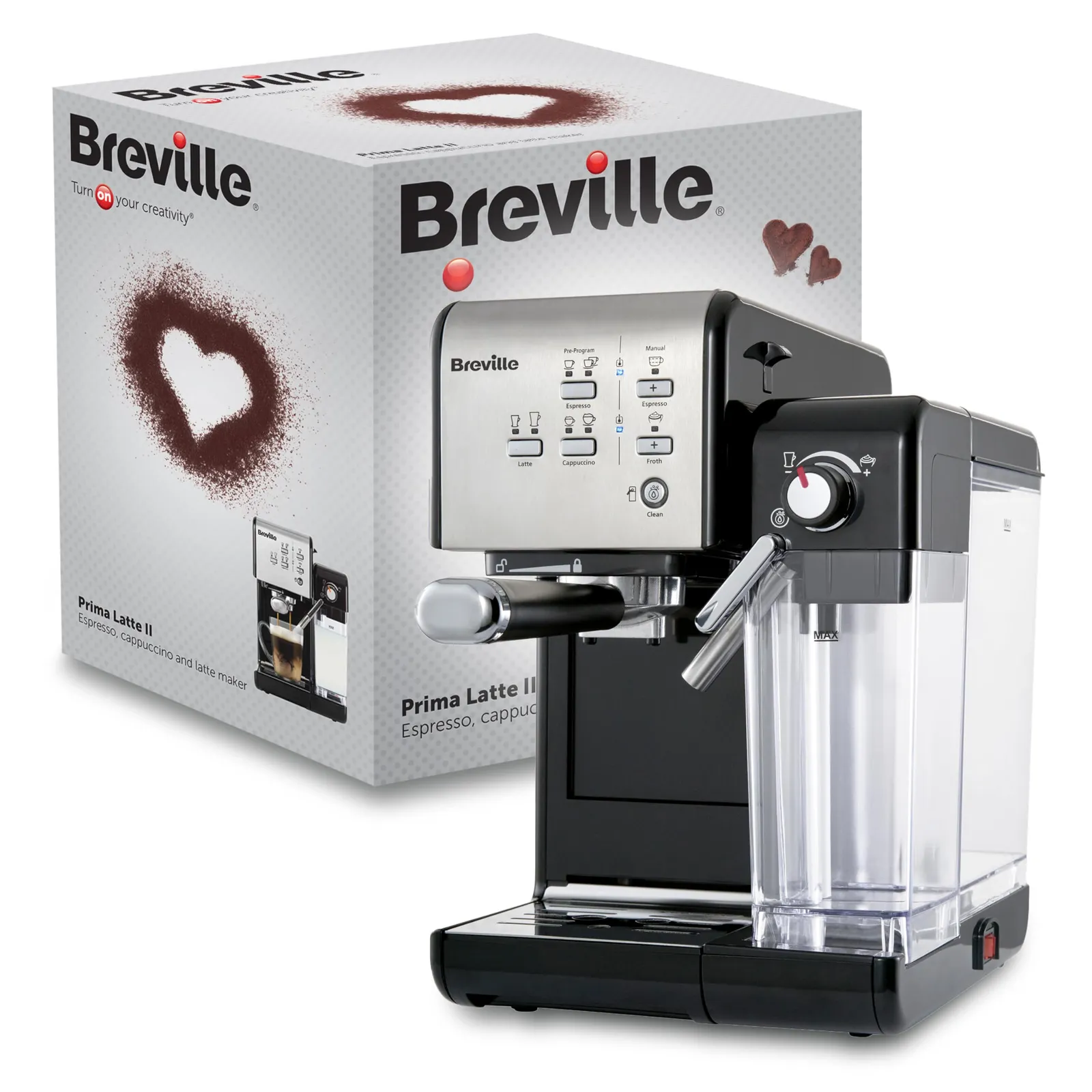 Breville Prima Latte II: Cafetera Espresso Automática