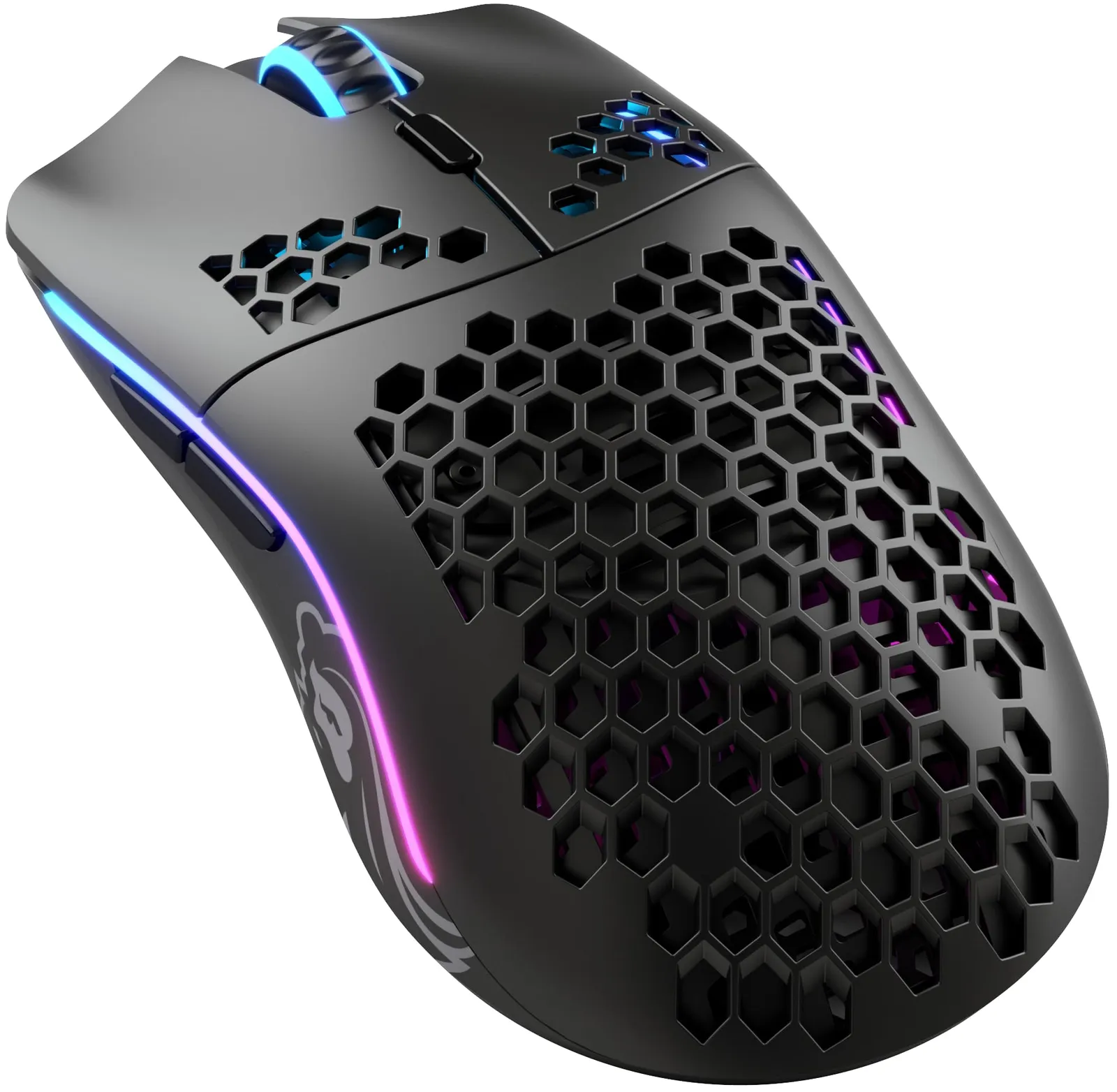 Ratón Gaming GLORIOUS Model O Wireless Negro Mate - 69g, Diseño Colmena, RGB, Batería 71h
