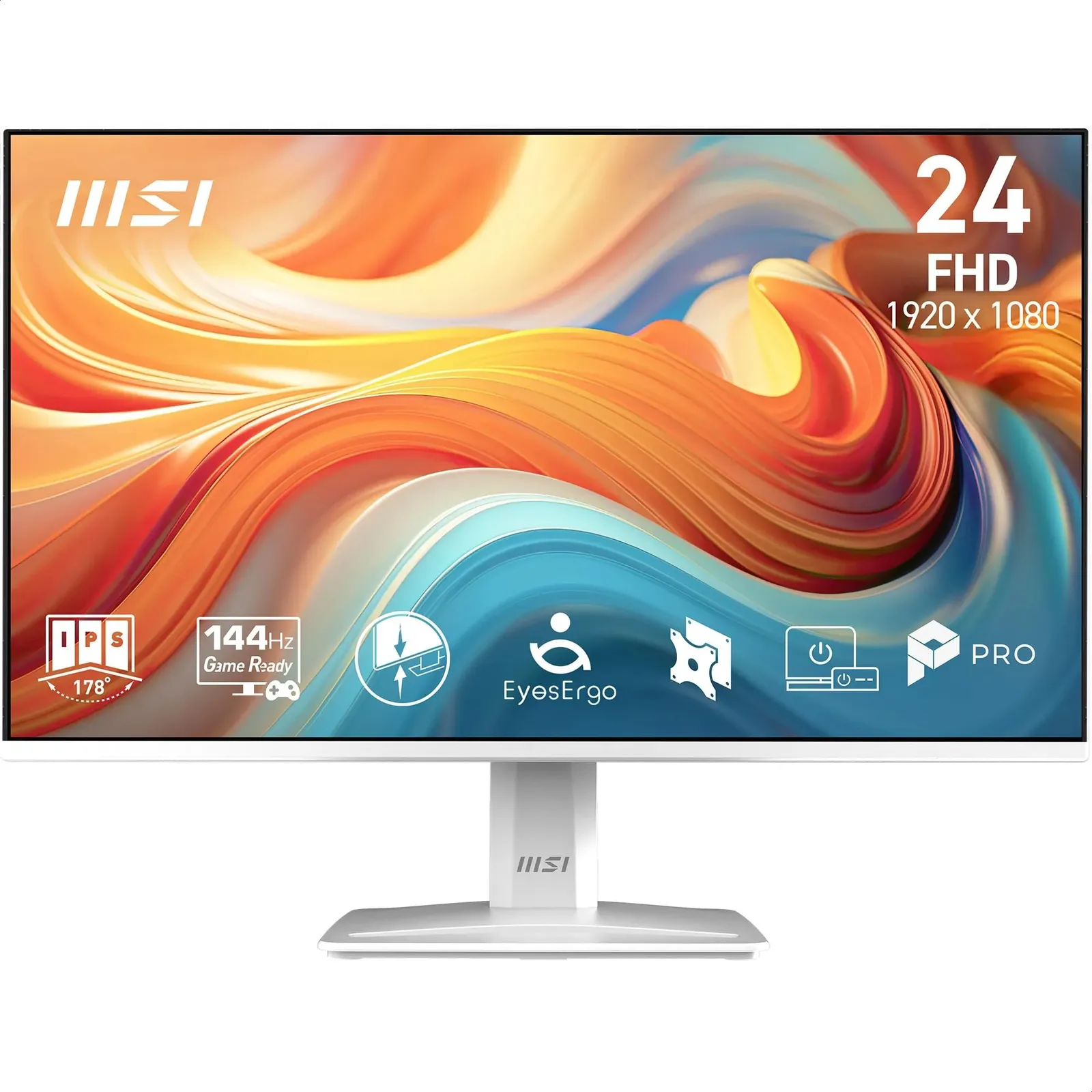 Monitor MSI PRO MP243W E14 de 23.8" Full HD IPS 144Hz