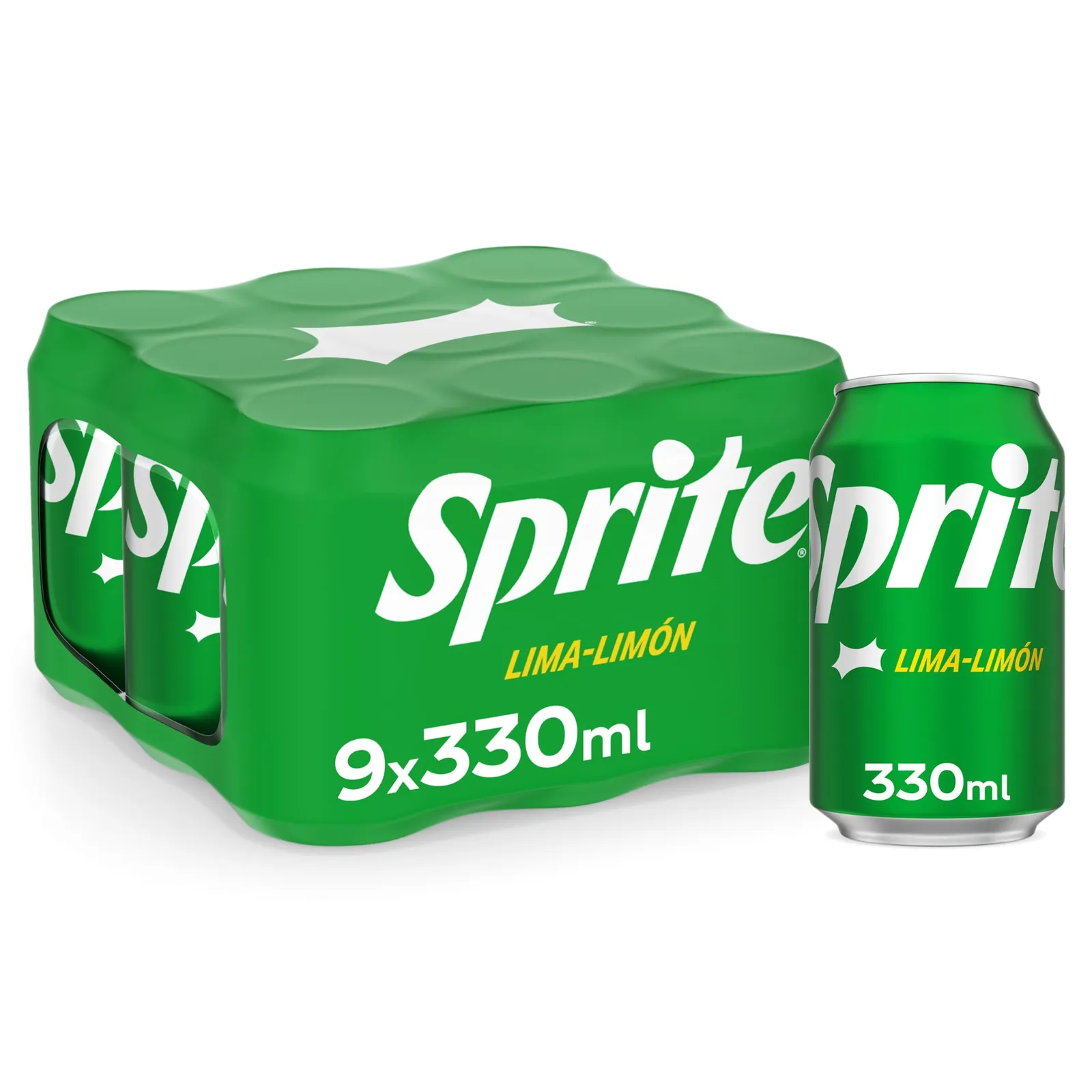 Pack 18 latas Sprite Lima-Limón 330ml