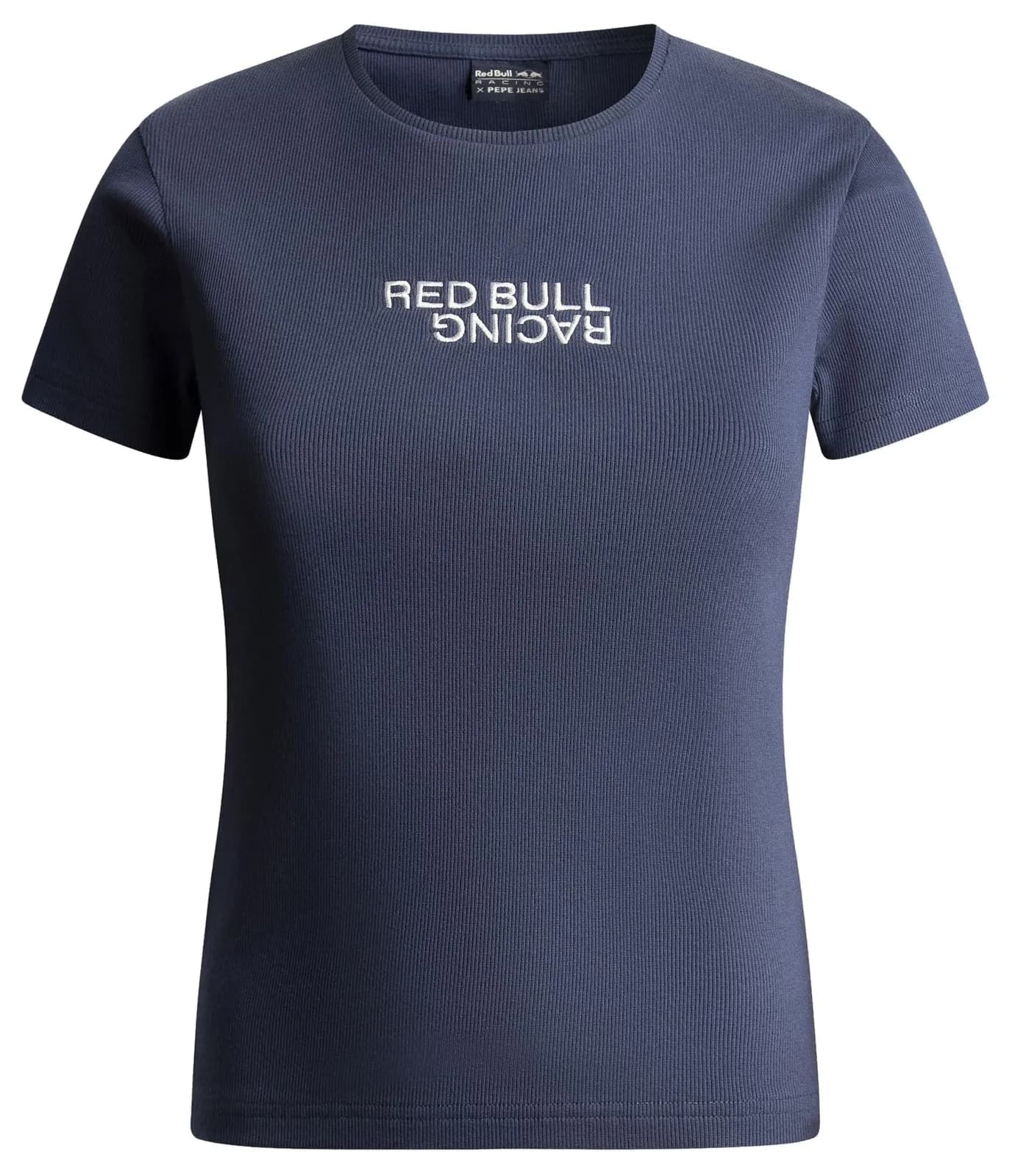 Camiseta de Mujer con Tejido Elástico acanalado