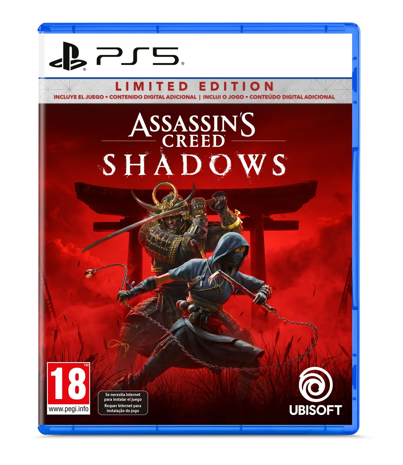 Assassin's Creed Shadows Limited Edition para PS5 (Exclusivo Amazon)