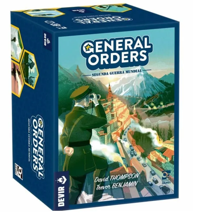 Juego de mesa General Orders: Segunda Guerra Mundial (2 jugadores)