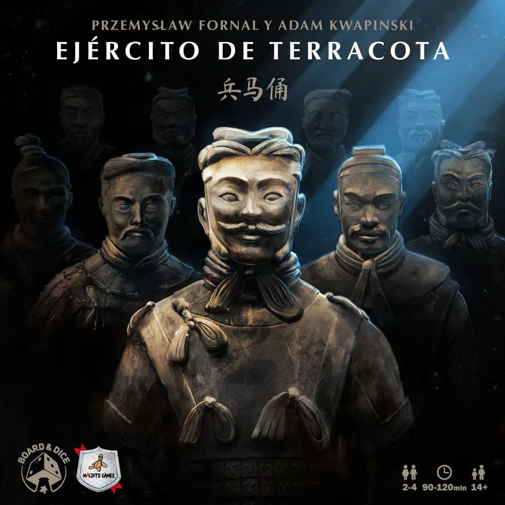 Juego de mesa Ejercito de Terracota: Construye el ejercito del emperador Qin Shi Huang