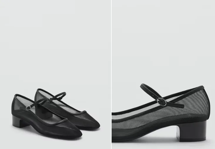 Zapato de Malla con Hebilla - 6.99€