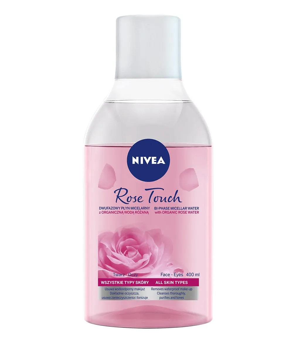 Nivea Rose Touch Agua Micelar Bifásica 400ml